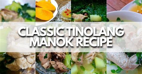 tari manok|Tinolang Manok Recipe .